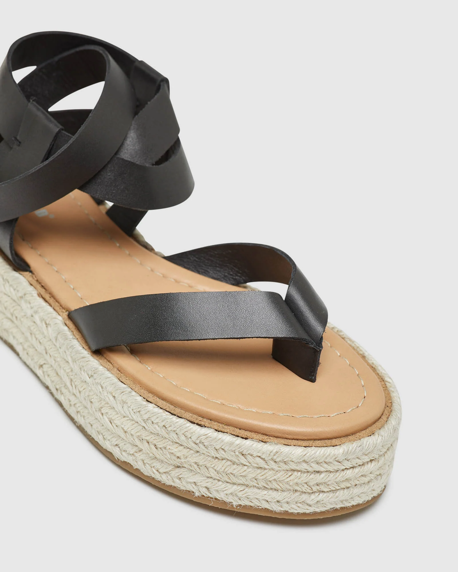Sofia Leather Espadrille - Image 4