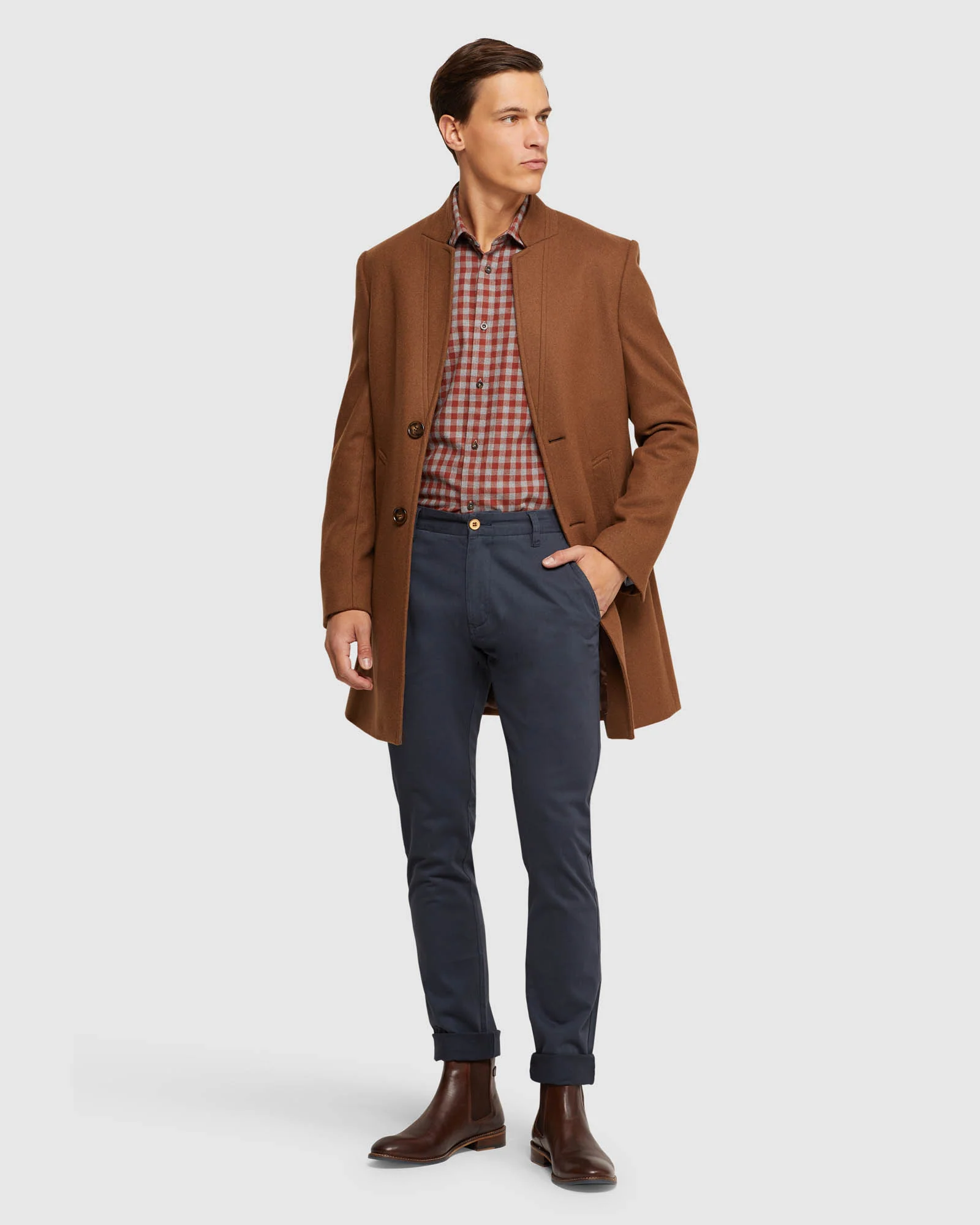 Stratton Flannel Check Shirt - Image 11