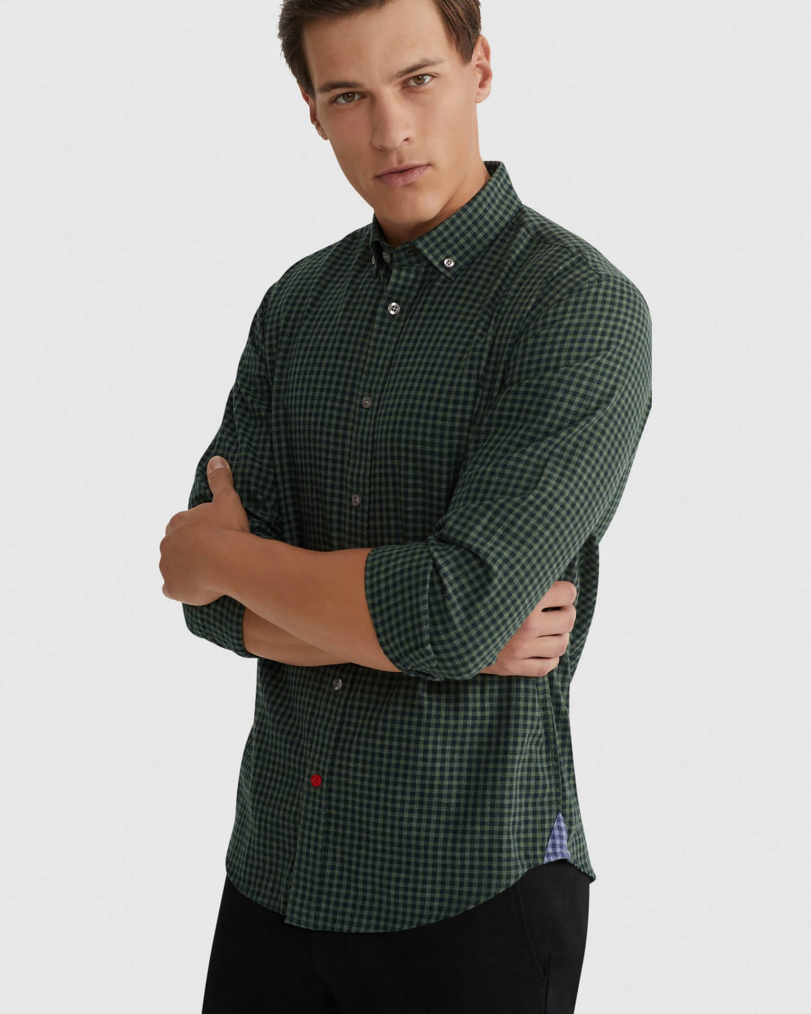 Stratton Small Check Shirt - Image 10