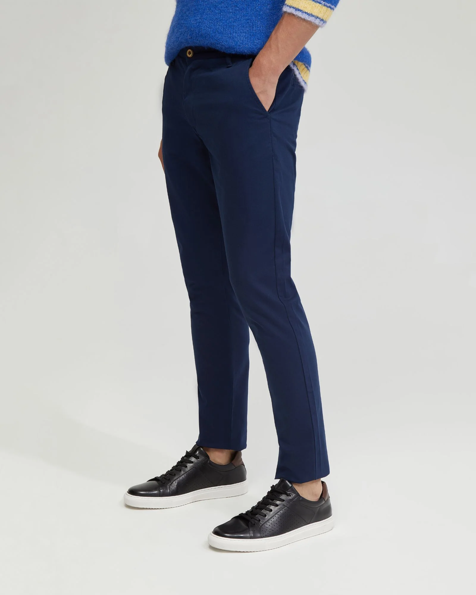 Stretch Skinny Fit Organic Cotton Chinos - Image 2