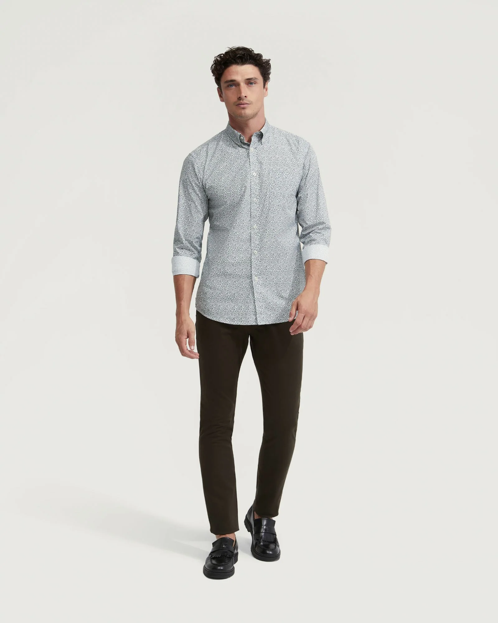 Stretch Skinny Fit Organic Cotton Chinos - Image 23