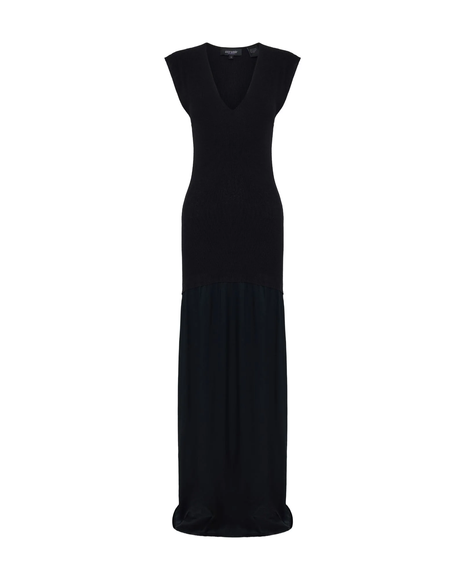 Sydney Knit Dress With Woven Skirt