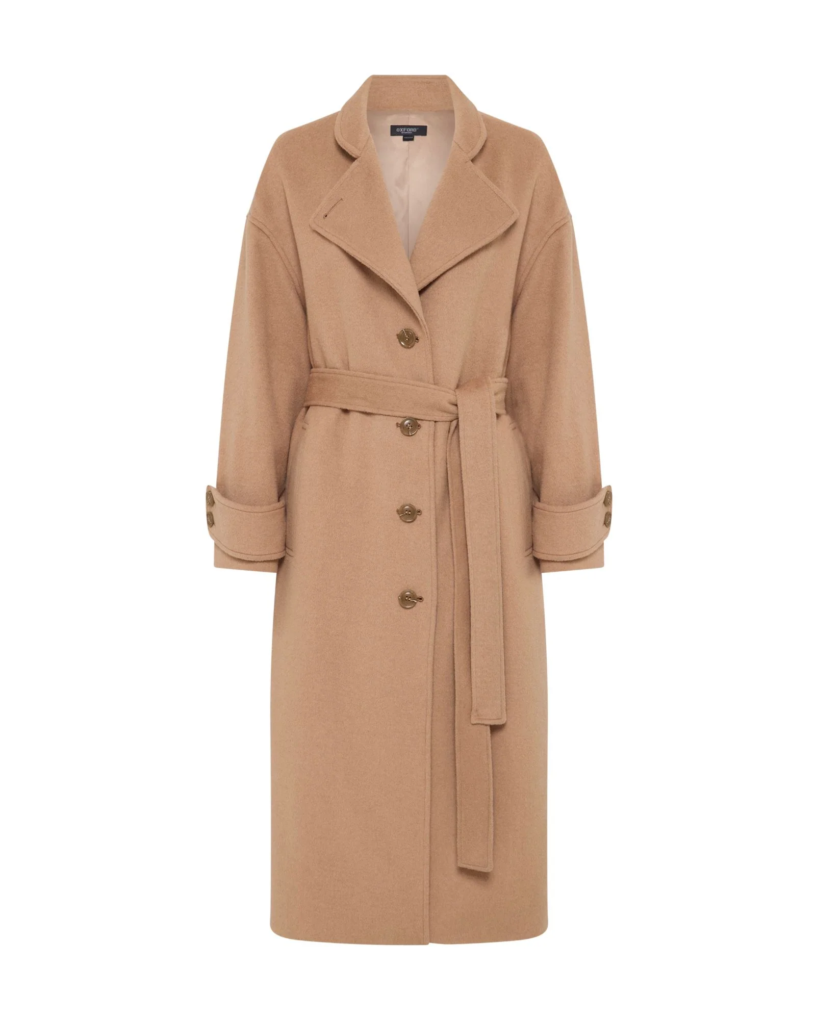 Talia Detachable Scarf Coat - Image 4