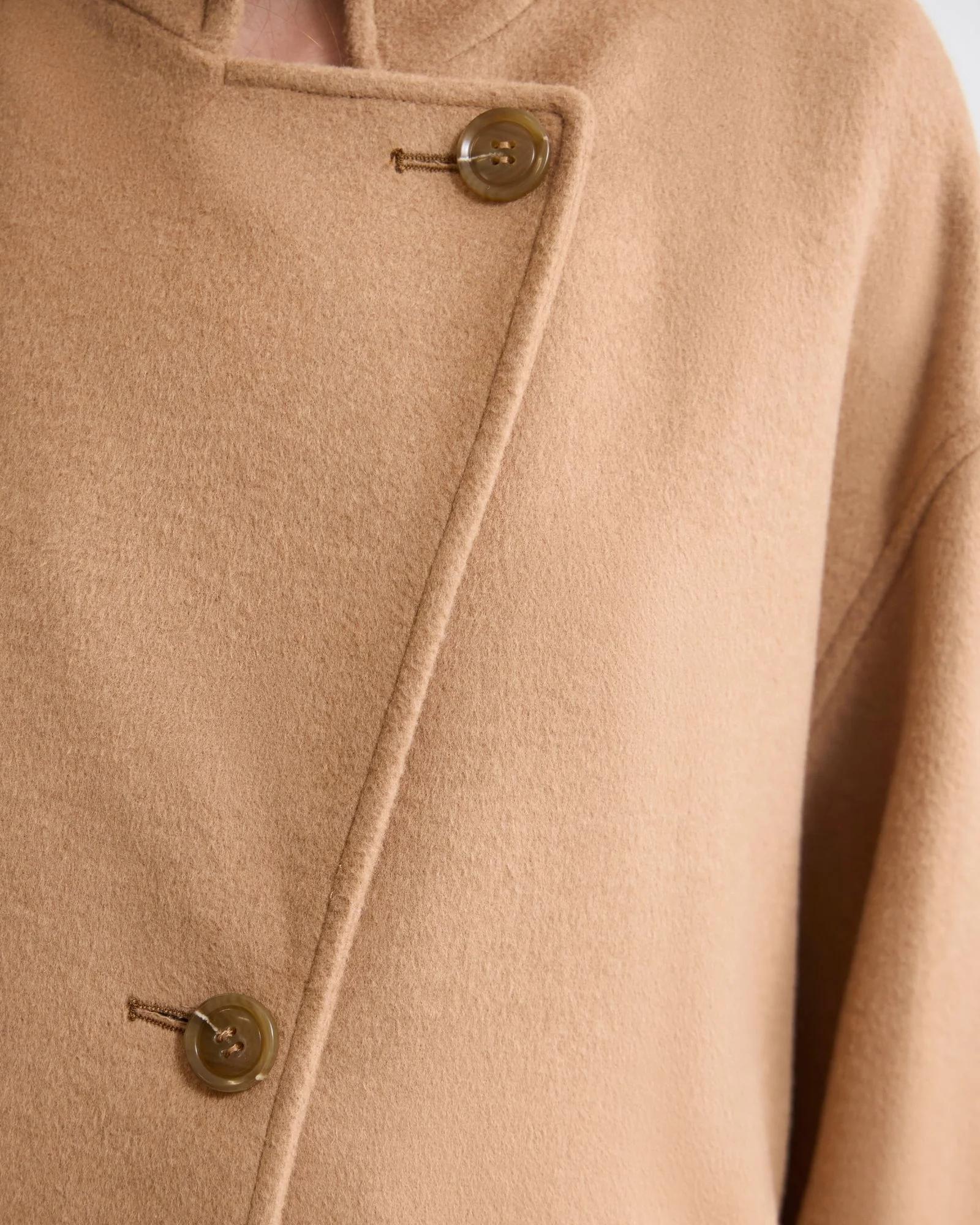 Talia Detachable Scarf Coat - Image 8