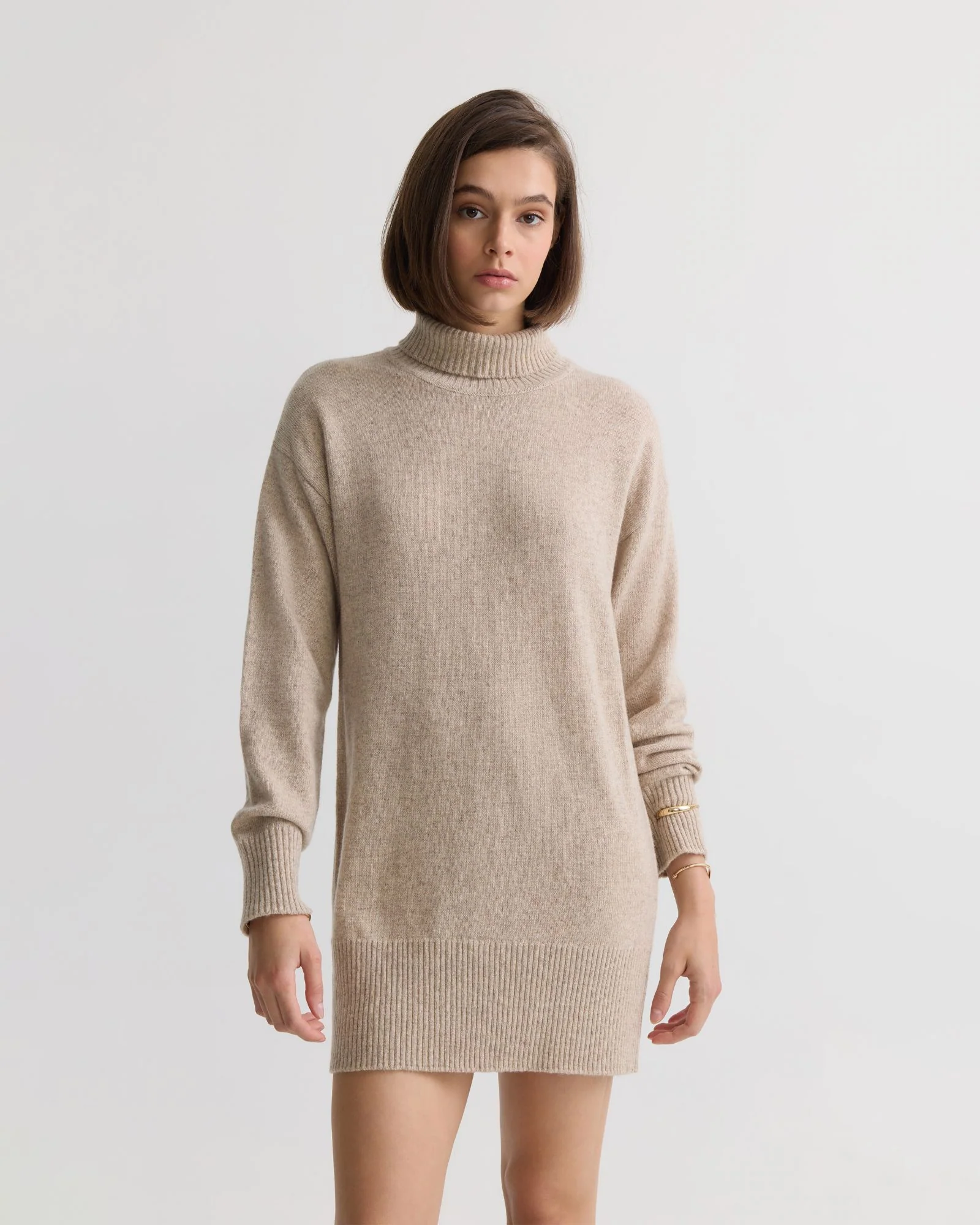 Tilda Knitted Wool Mini Dress - Image 8