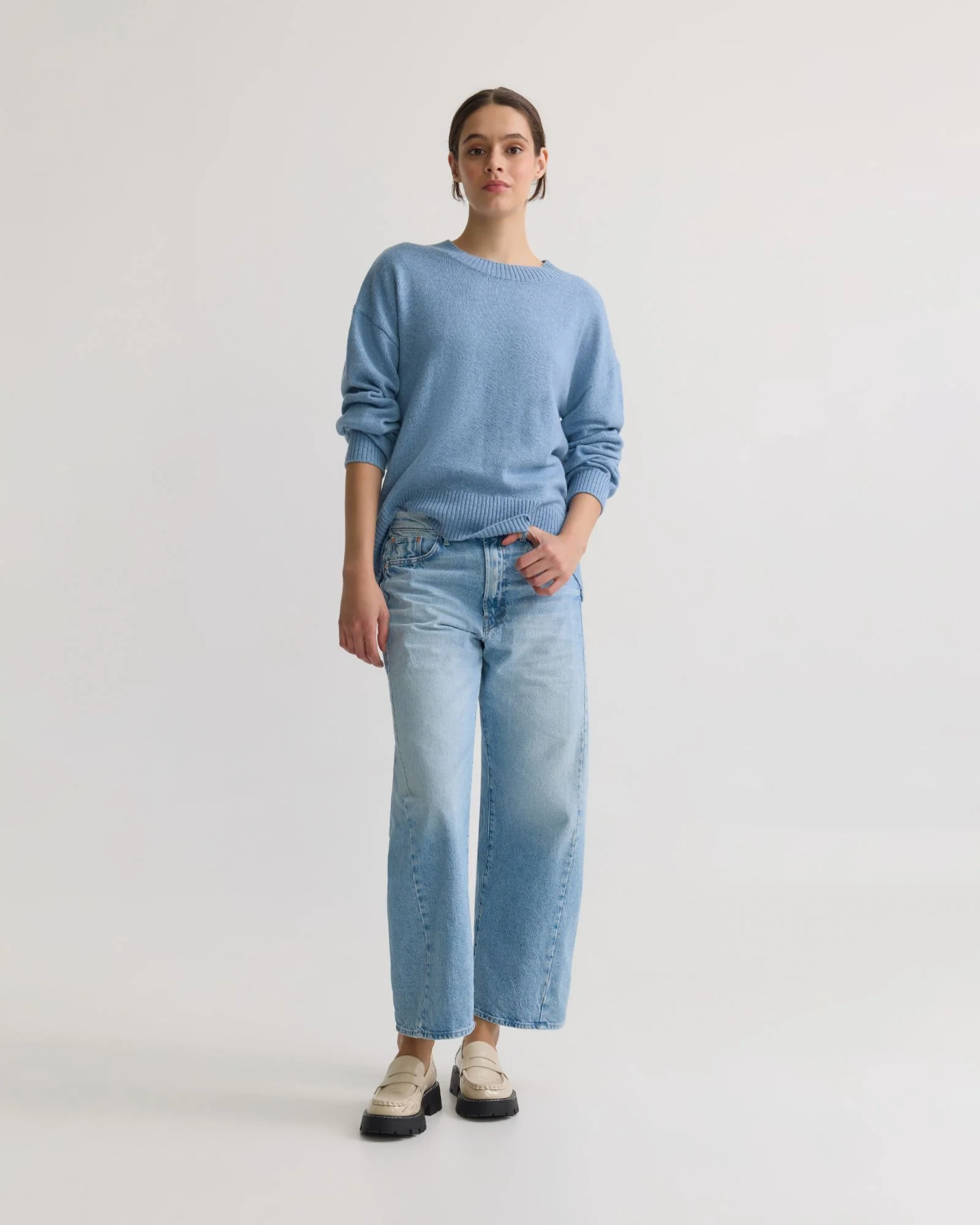Toni Cashmere Blend Crew Neck