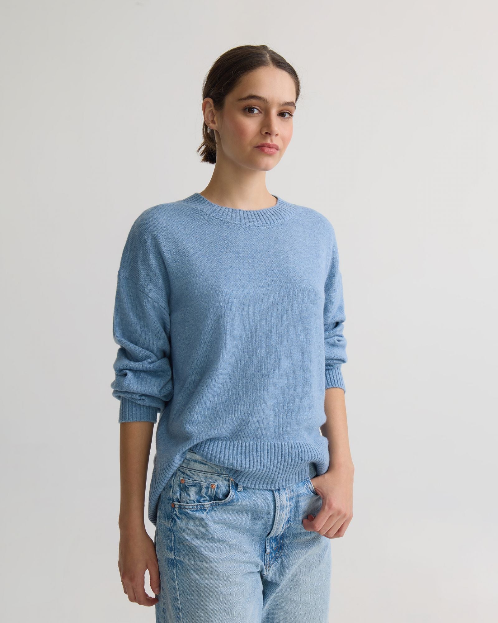 Toni Cashmere Blend Crew Neck - Image 2