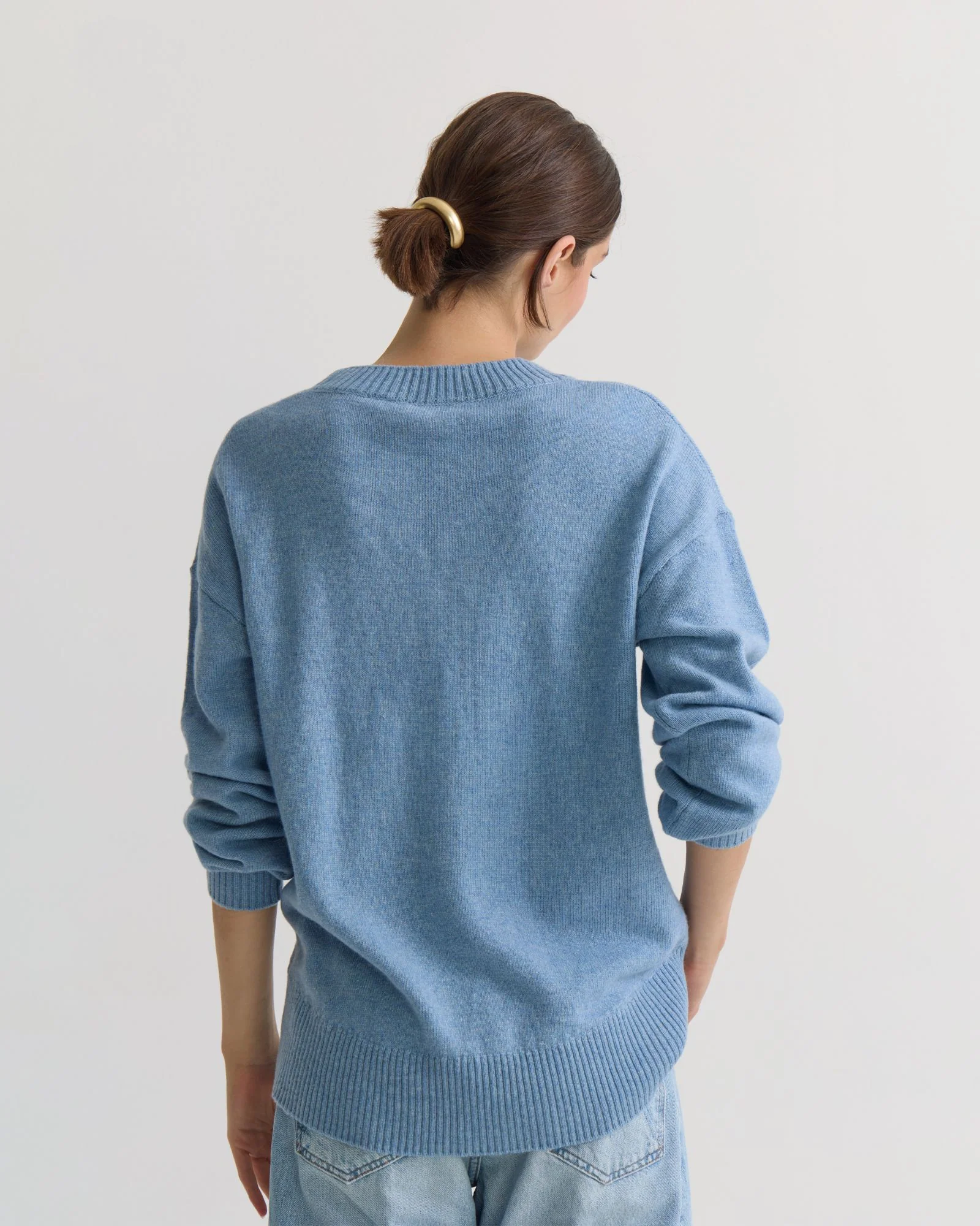 Toni Cashmere Blend Crew Neck - Image 3