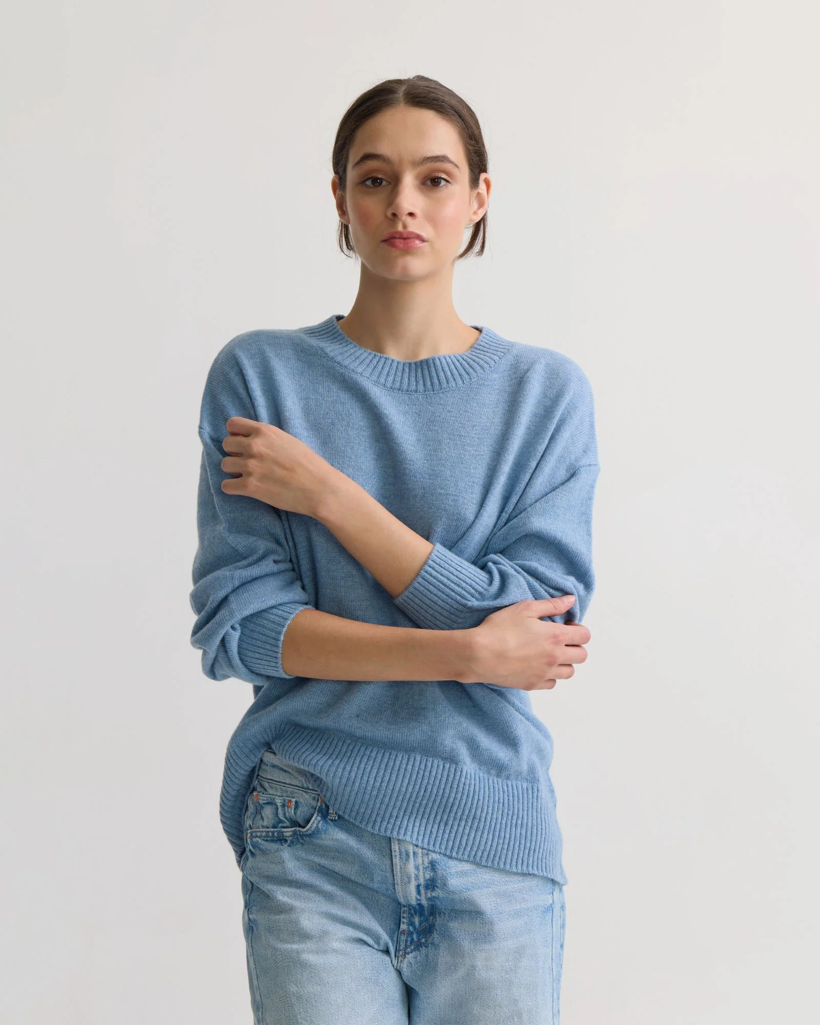 Toni Cashmere Blend Crew Neck - Image 5