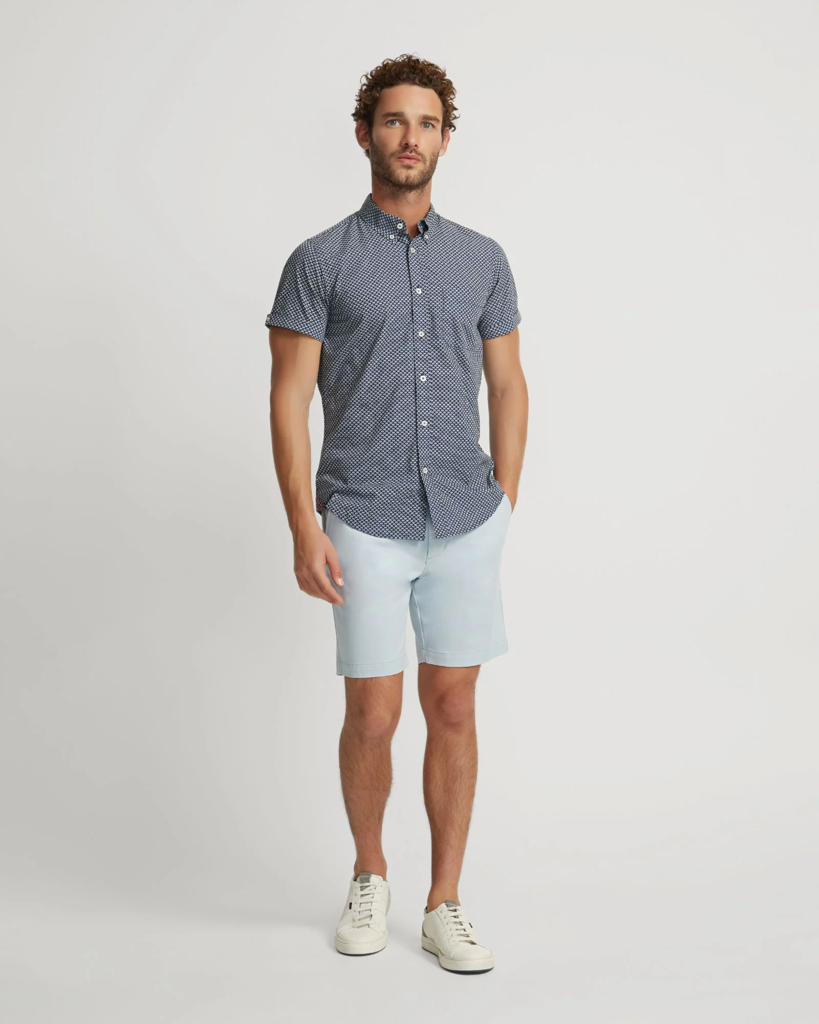Tottenham Cotton Printed Short Sleeve Shirt