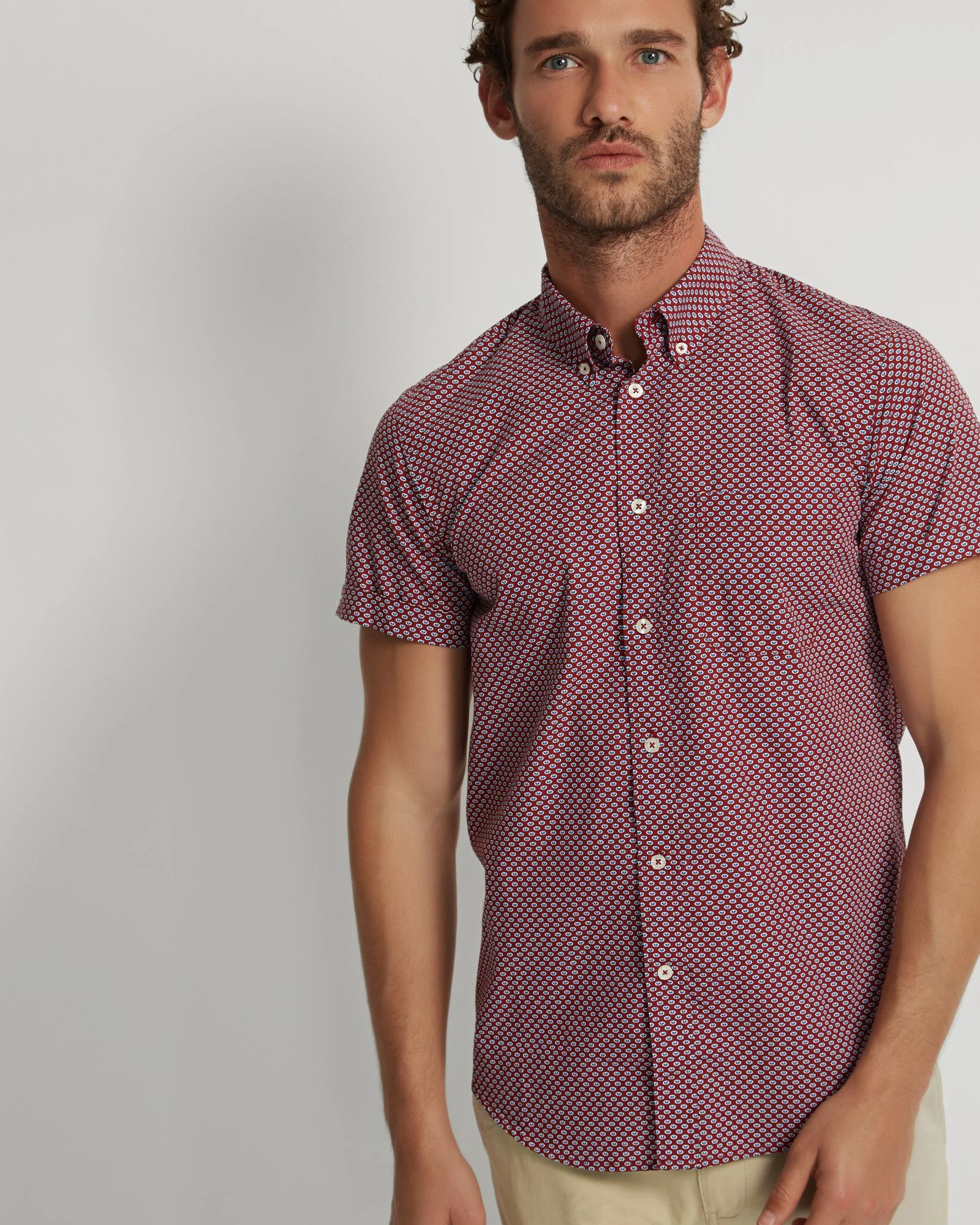 Tottenham Cotton Printed Short Sleeve Shirt - Image 10
