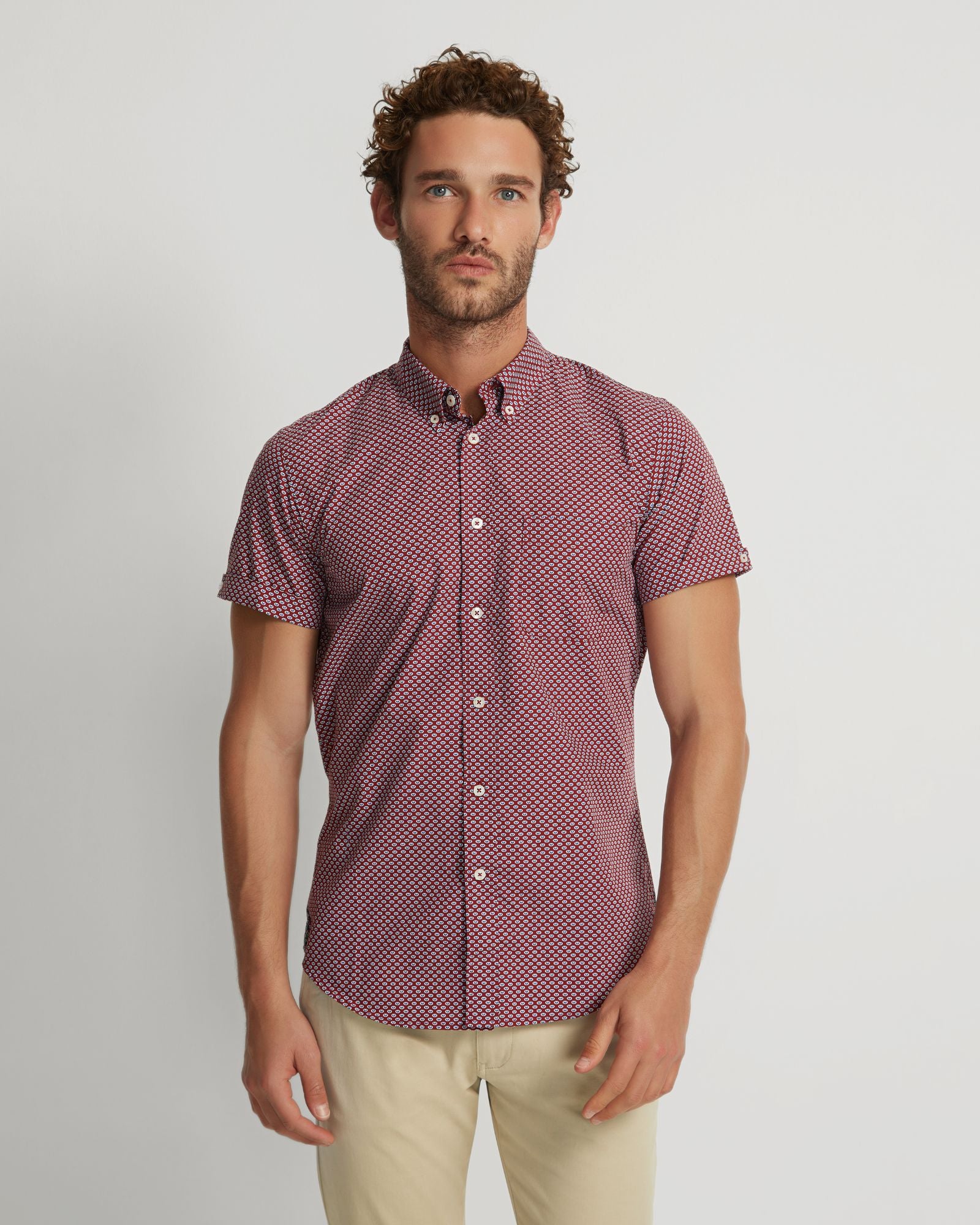 Tottenham Cotton Printed Short Sleeve Shirt - Image 11