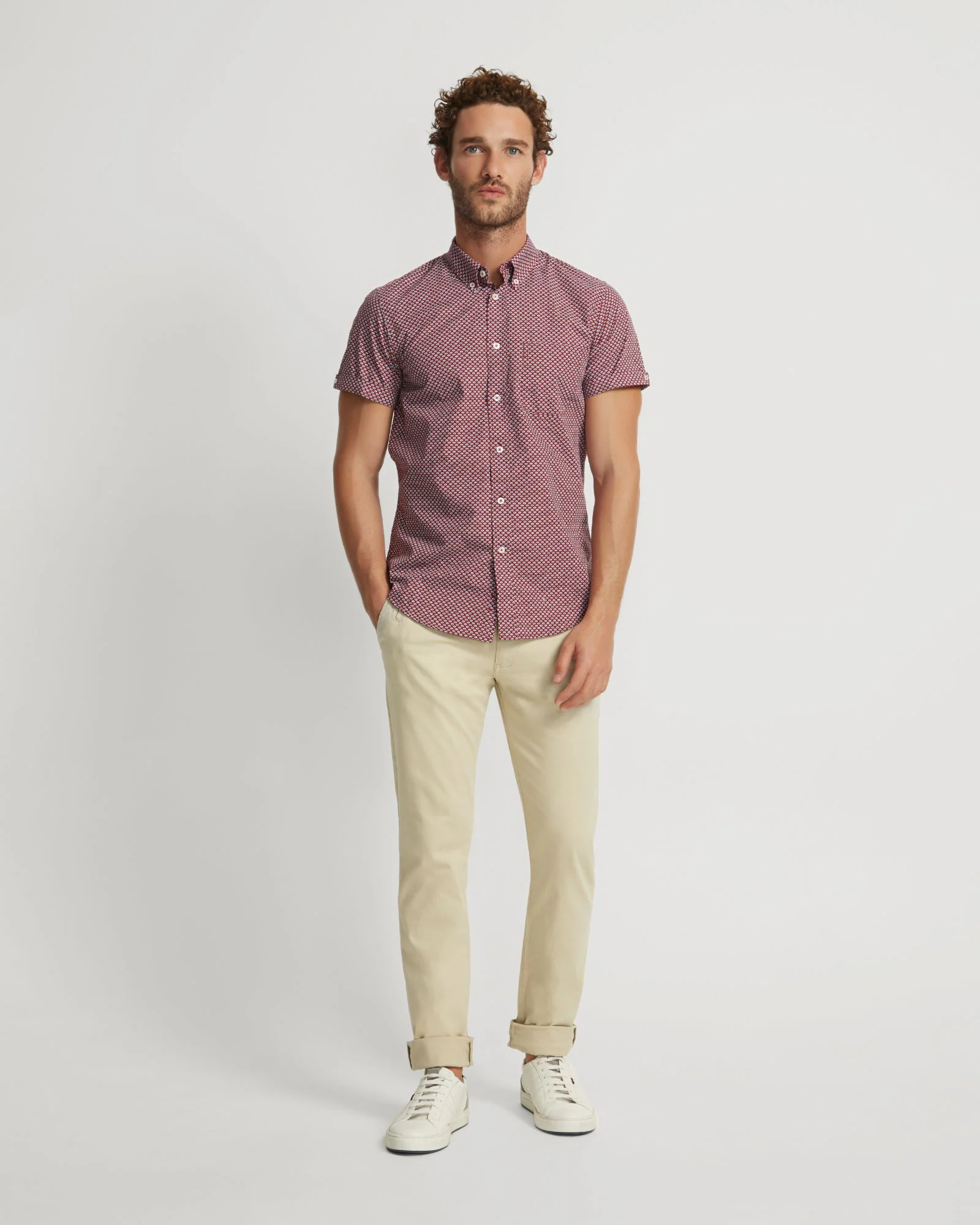 Tottenham Cotton Printed Short Sleeve Shirt - Image 7