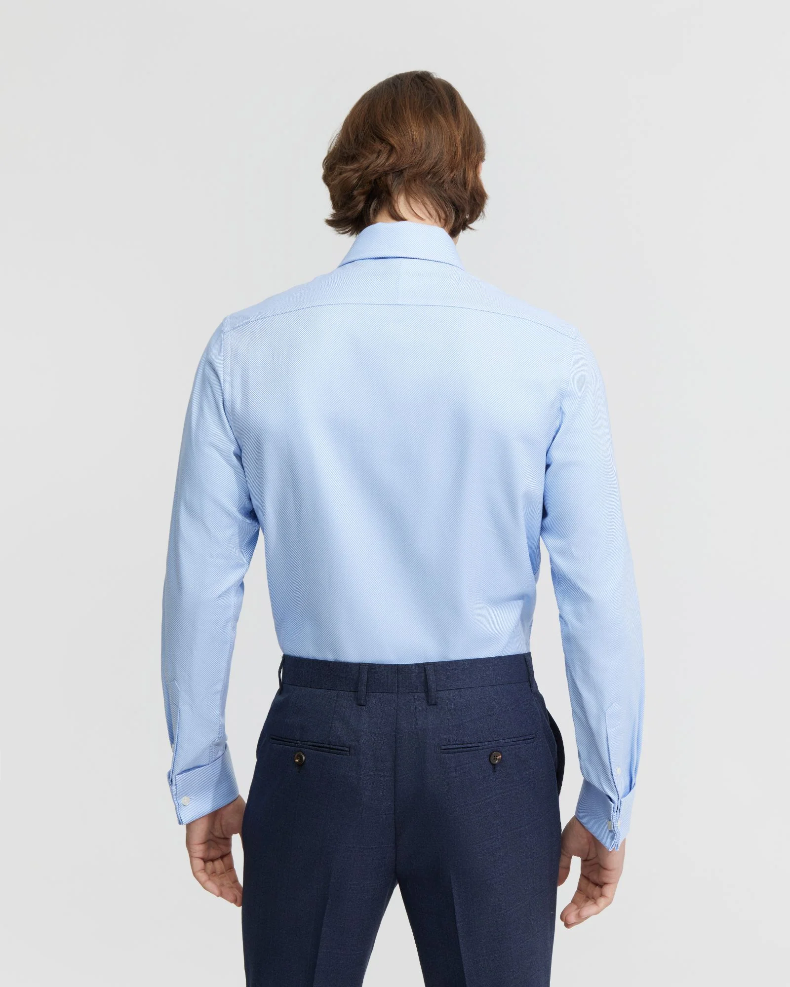 Trafalgar French Cuff Twill Shirt - Image 3