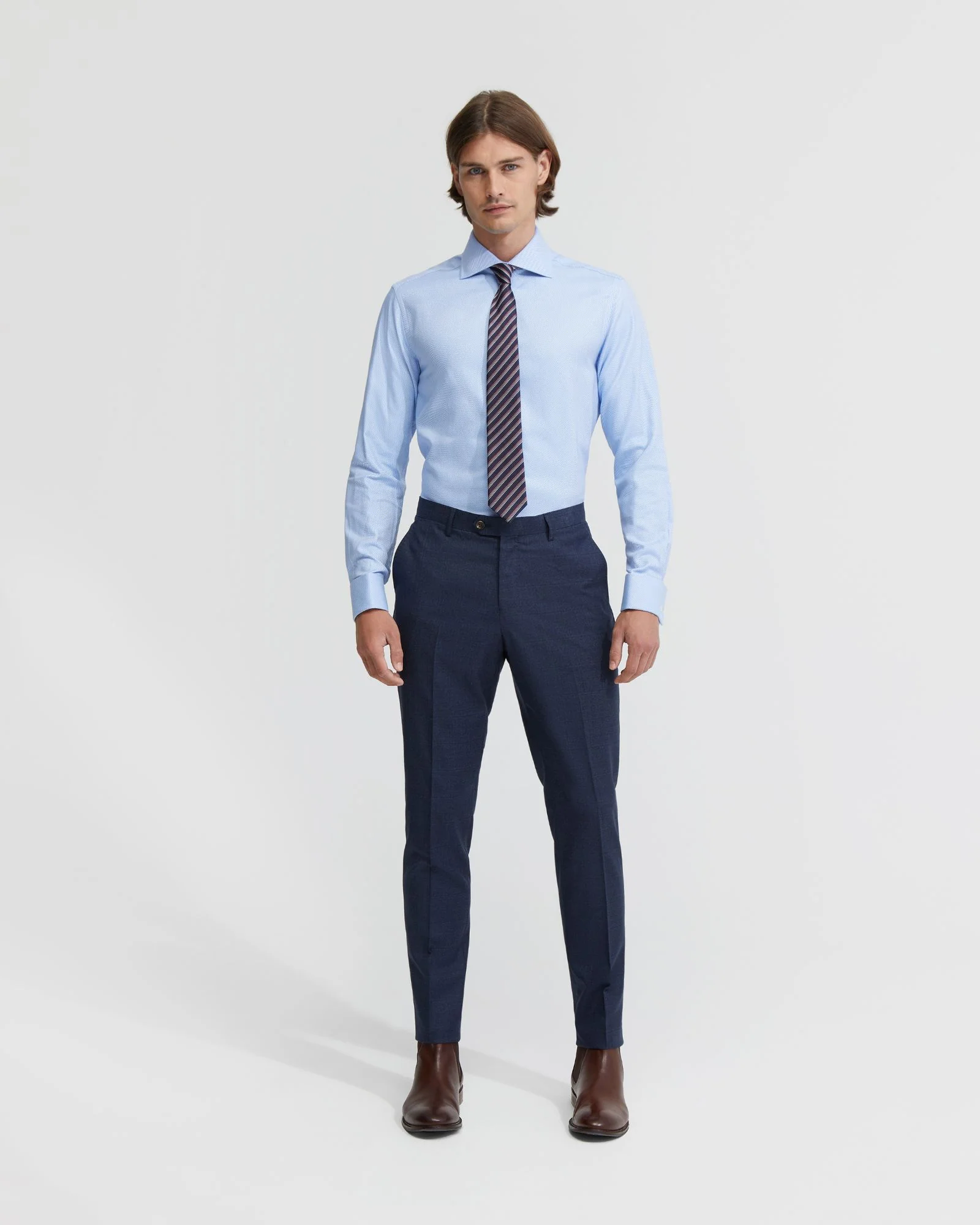 Trafalgar French Cuff Twill Shirt - Image 5