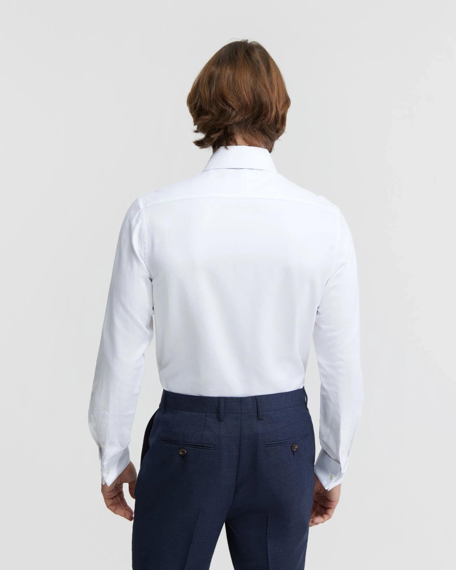Trafalgar French Cuff Twill Shirt - Image 9