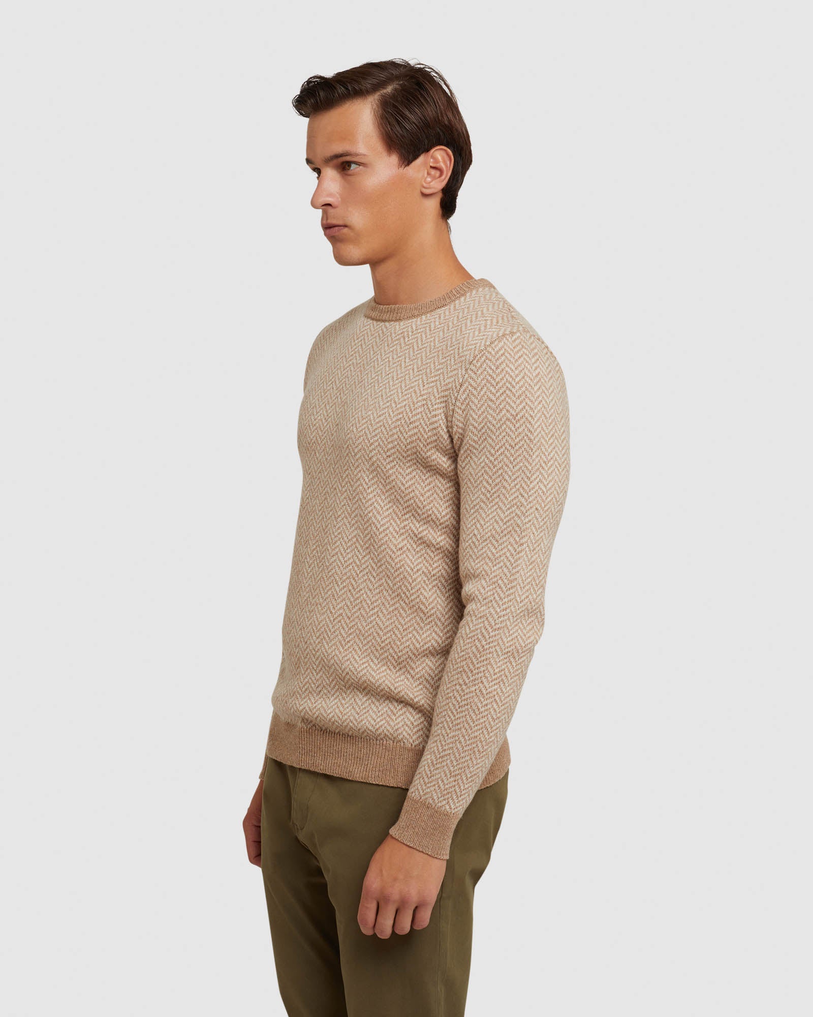 Tully Wool Blend Herringbone Knit - Image 8