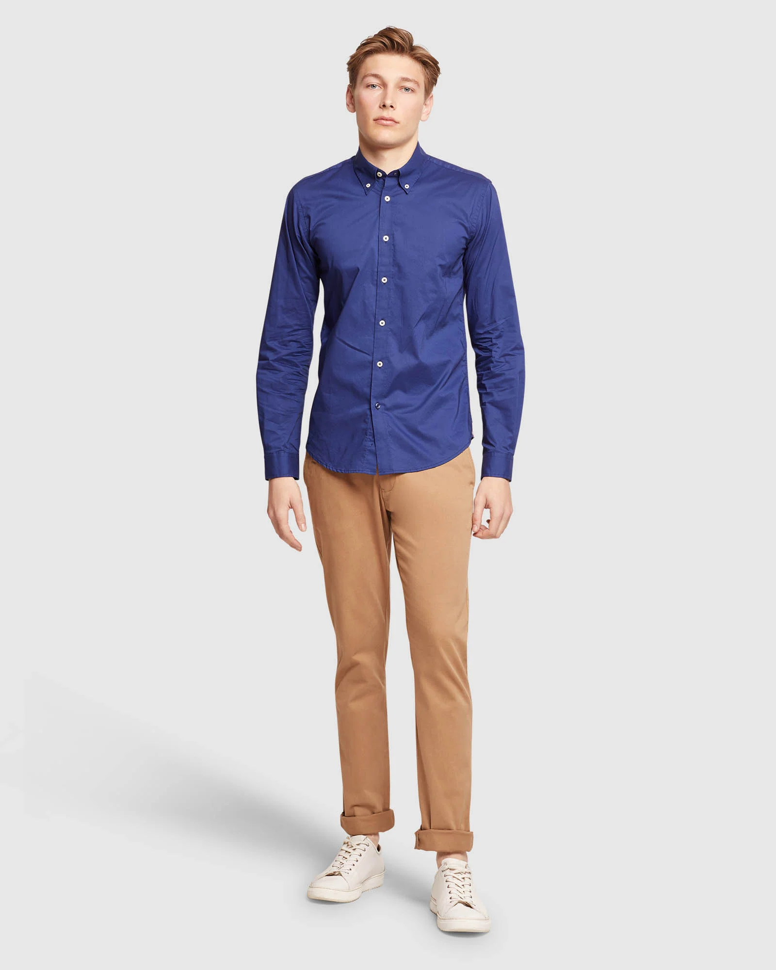 Uxbridge Button Down Poplin Shirt - Image 11