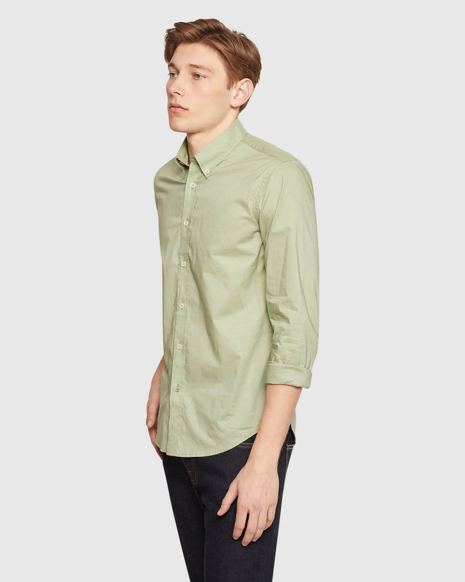 Uxbridge Button Down Poplin Shirt - Image 14
