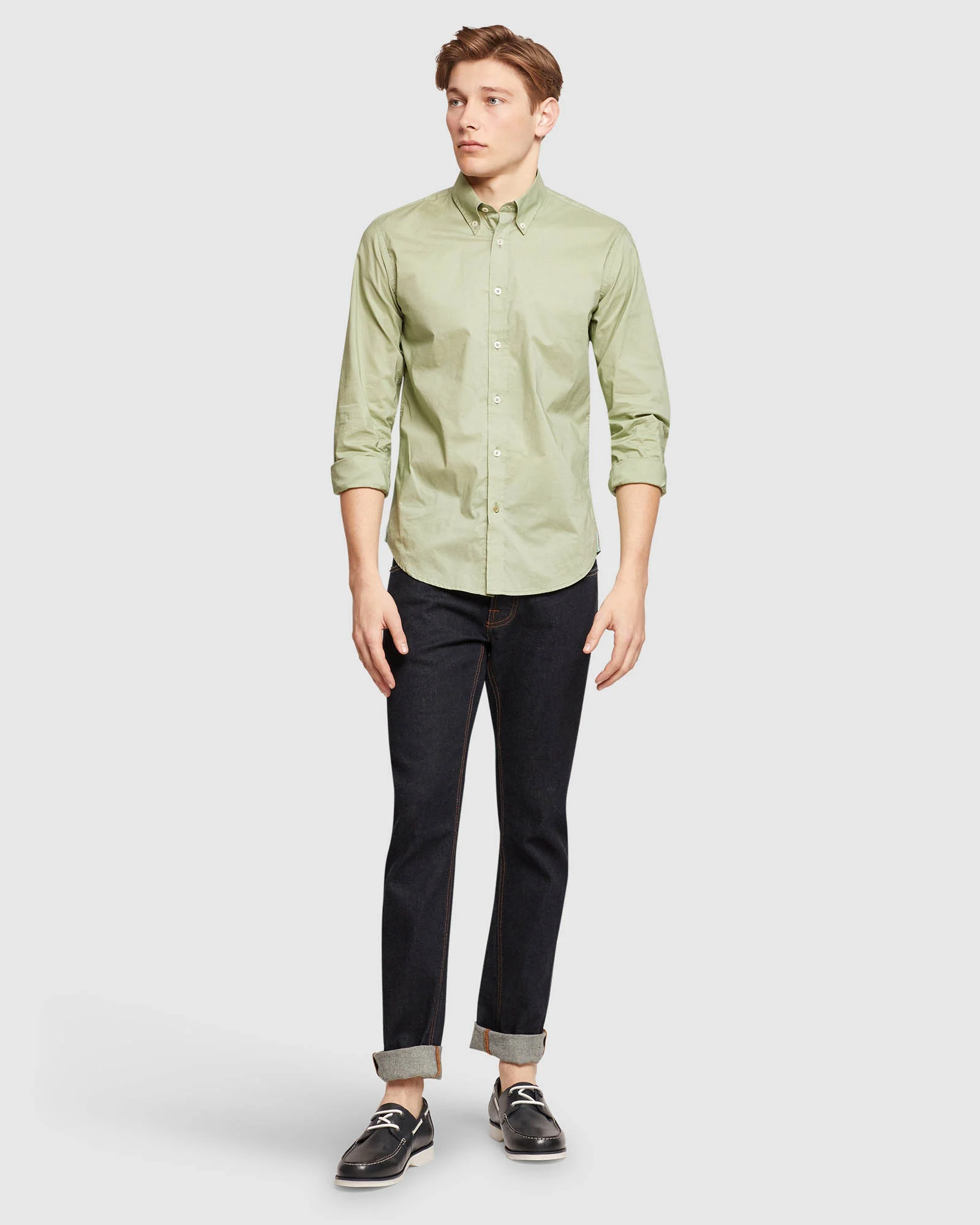 Uxbridge Button Down Poplin Shirt - Image 17
