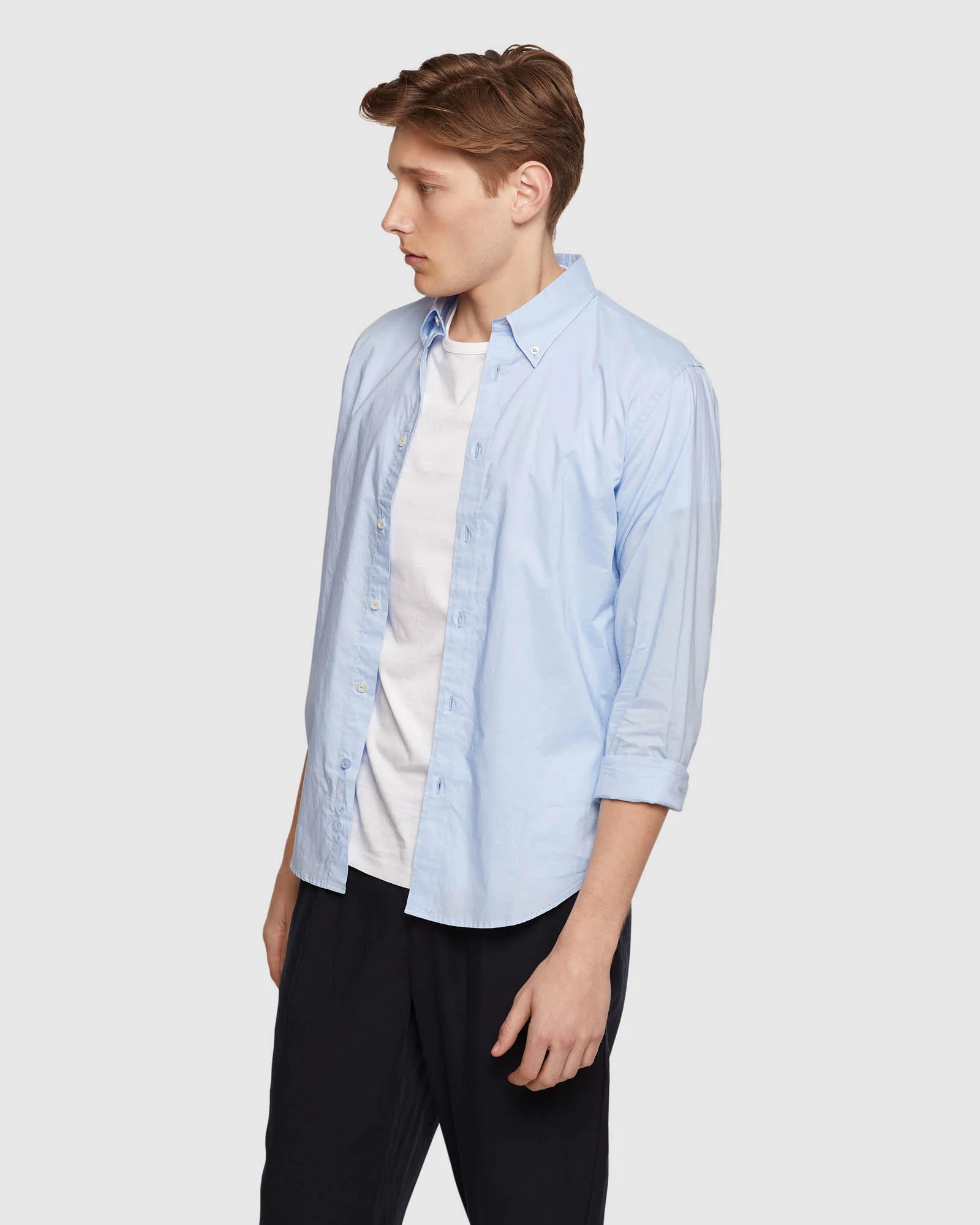 Uxbridge Button Down Poplin Shirt - Image 2