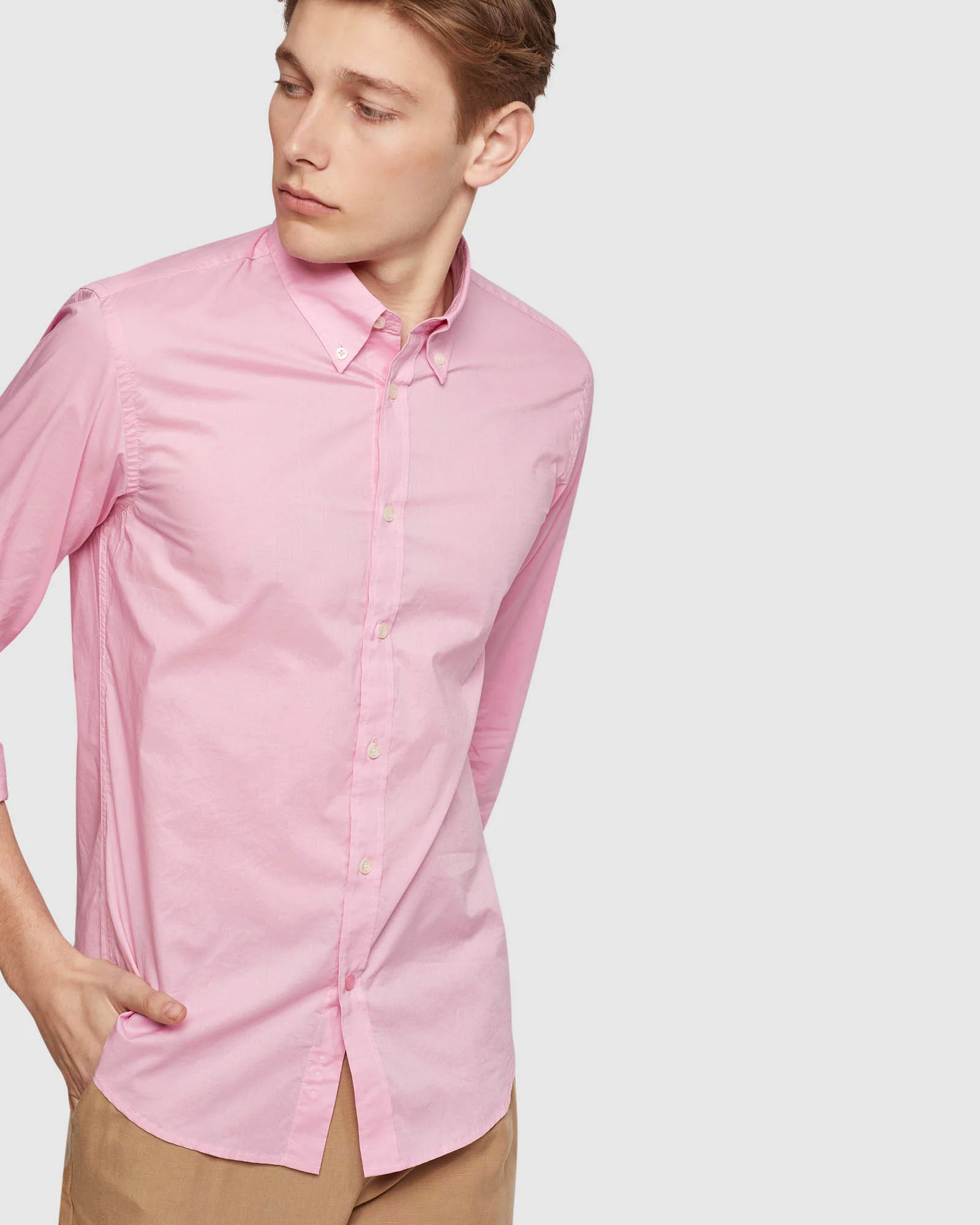 Uxbridge Button Down Poplin Shirt - Image 22