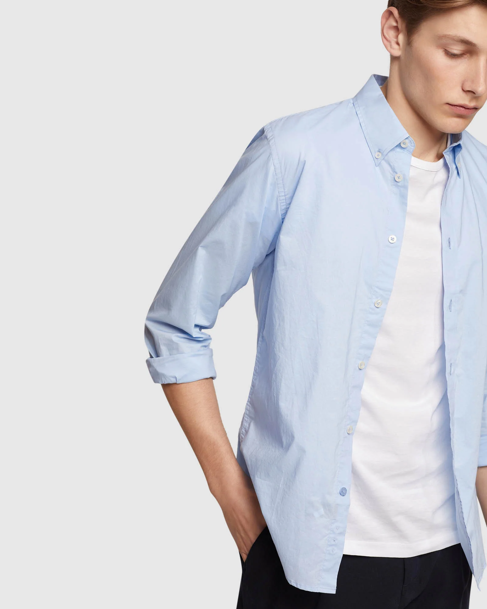 Uxbridge Button Down Poplin Shirt - Image 4