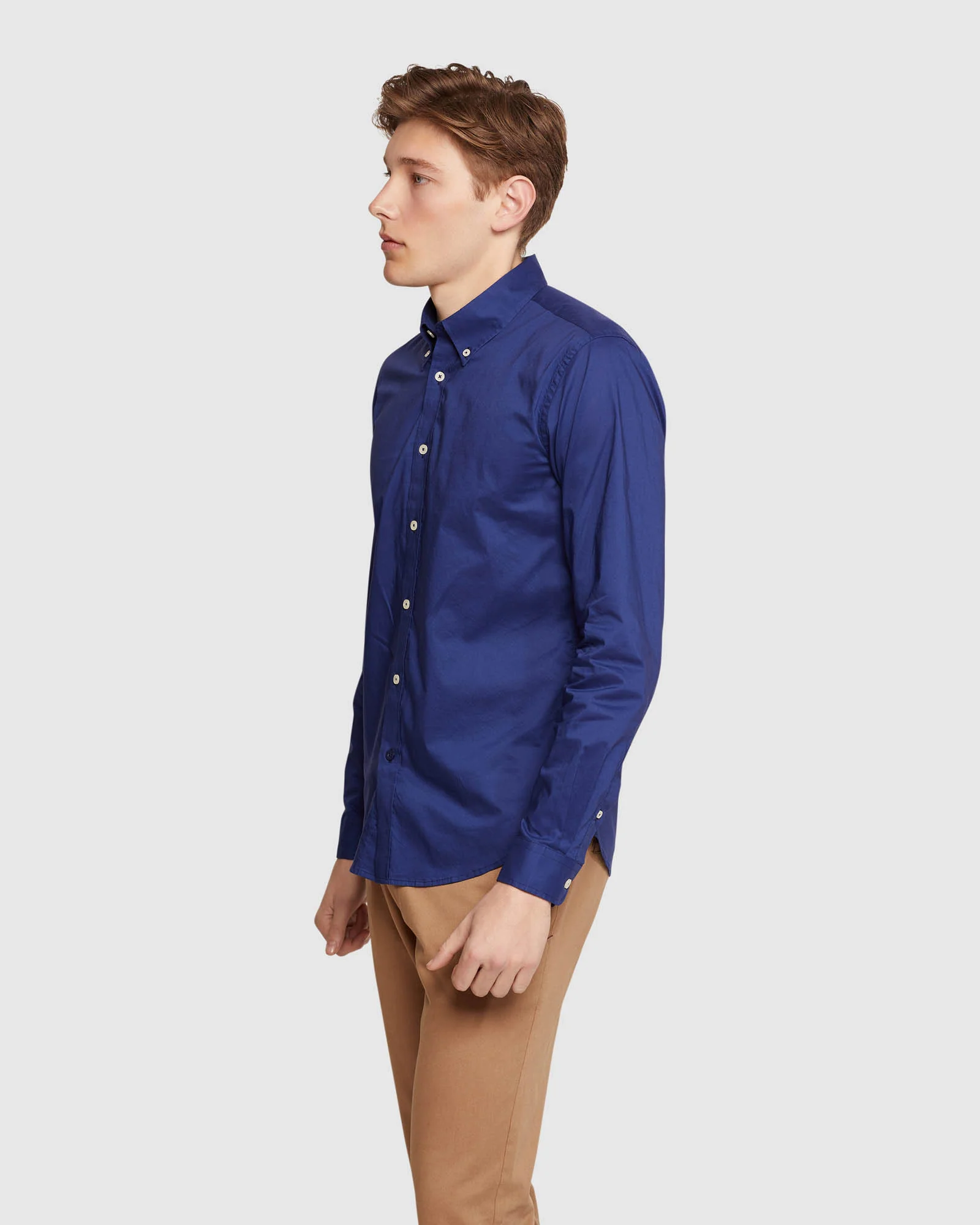 Uxbridge Button Down Poplin Shirt - Image 8