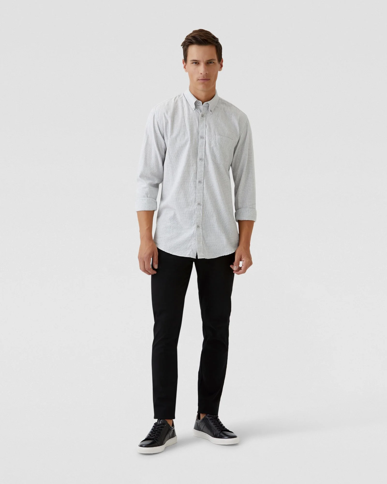 Uxbridge Micro Houndstooth Shirt - Image 11