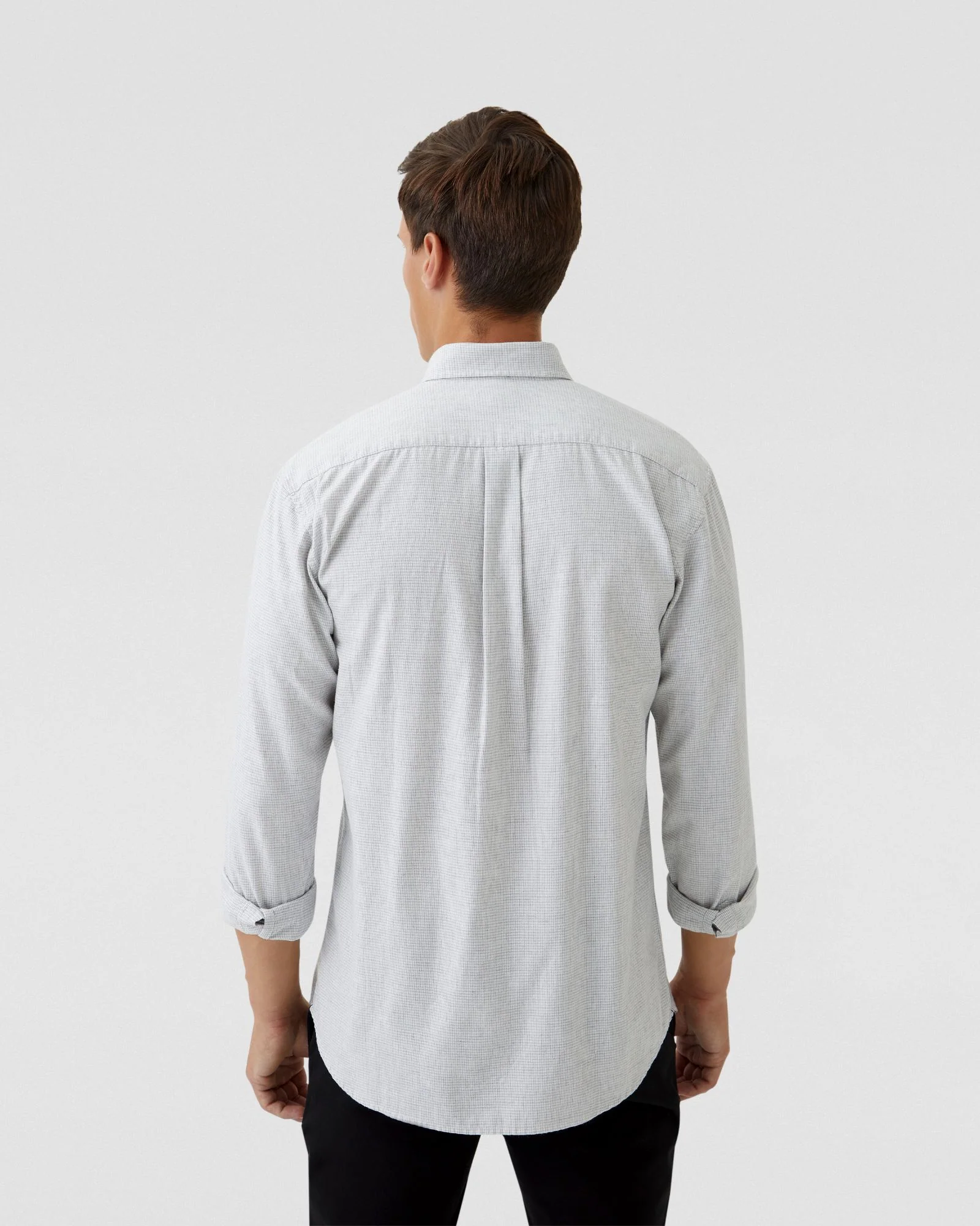 Uxbridge Micro Houndstooth Shirt - Image 9