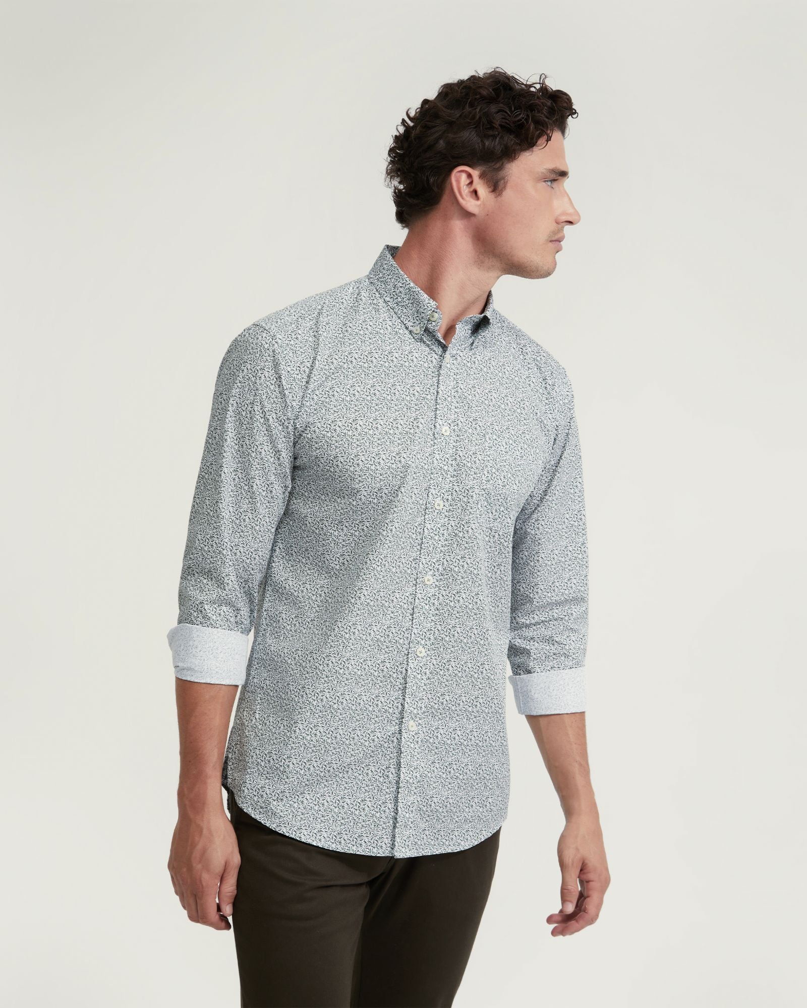 Uxbridge Printed Cotton Shirt - Image 2