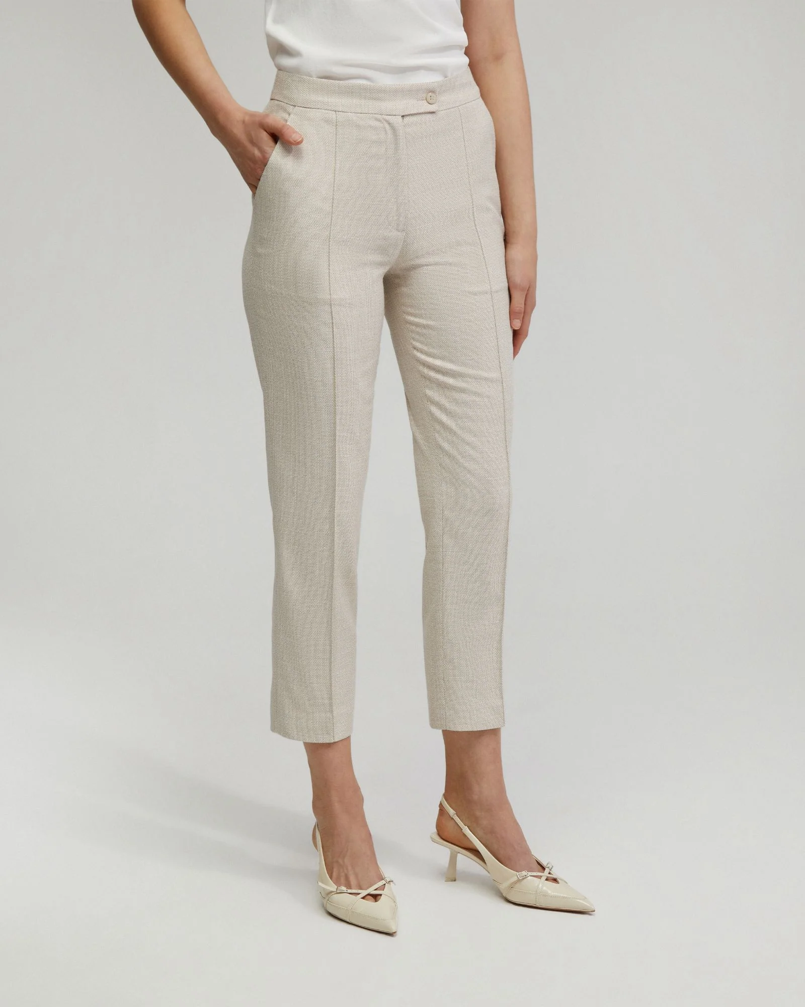 Verity Crop Cigarette Pants - Image 4
