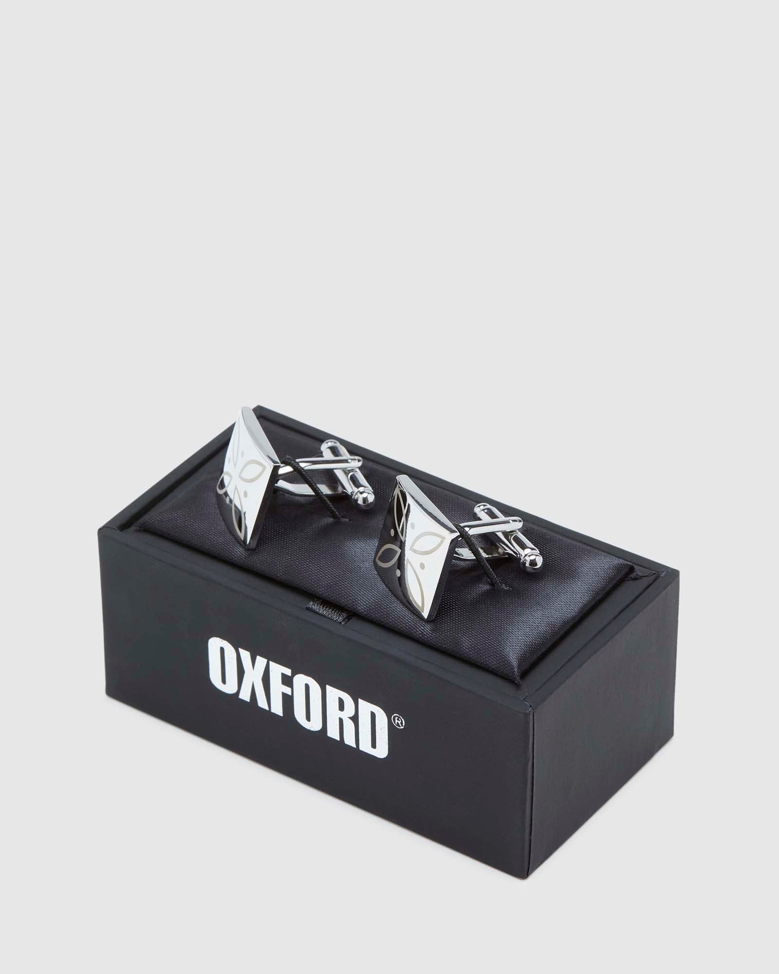 Engraved Square Cufflink Set - Image 2