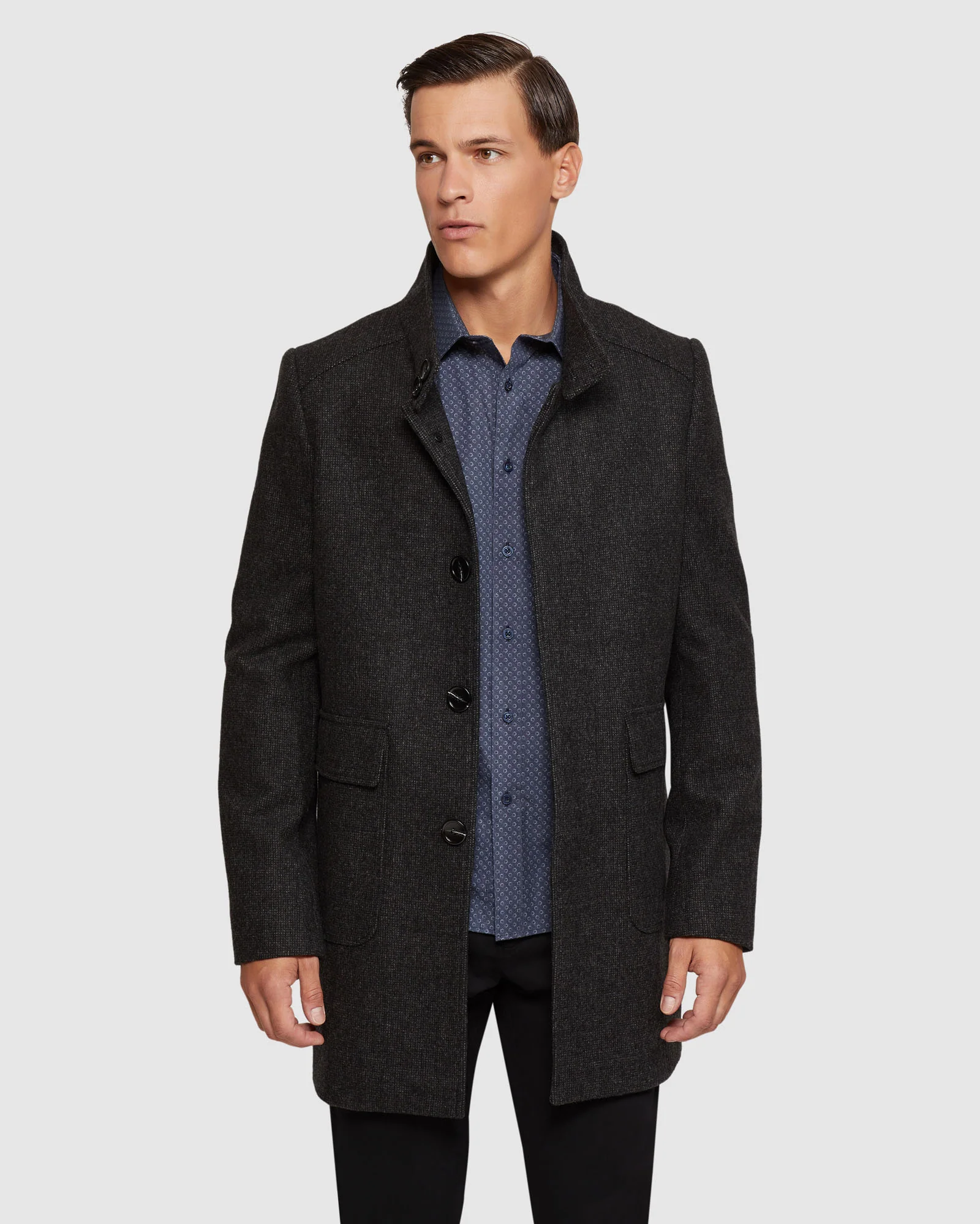 Wilson Wool Rich Overcoat - Image 5