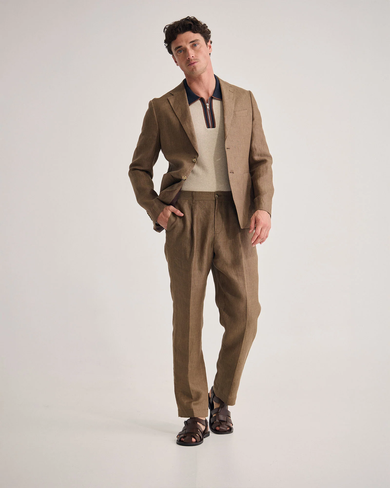 Wrdswrth Linen Patch Pocket Blazer - Image 17
