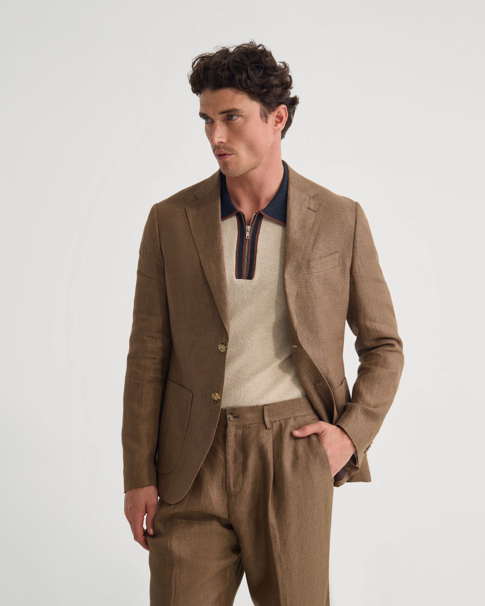 Wrdswrth Linen Patch Pocket Blazer - Image 18
