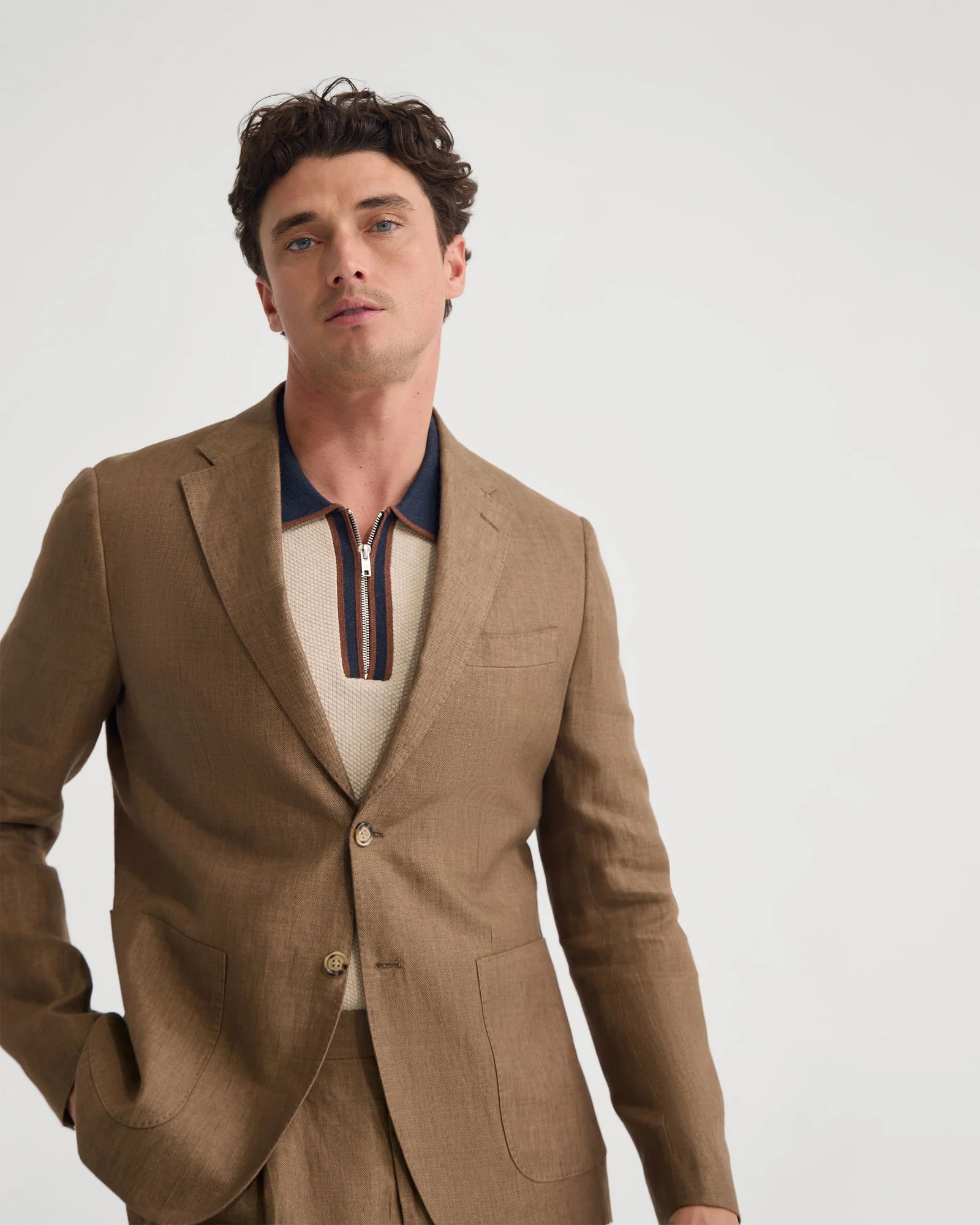 Wrdswrth Linen Patch Pocket Blazer - Image 20
