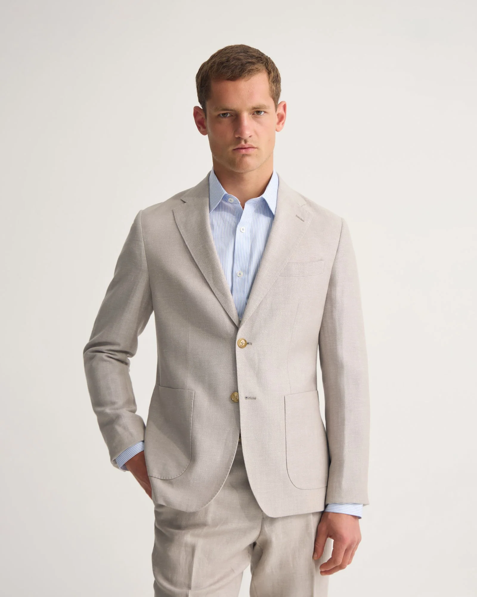 Wordsworth Wool/Linen Suit Jacket - Image 6