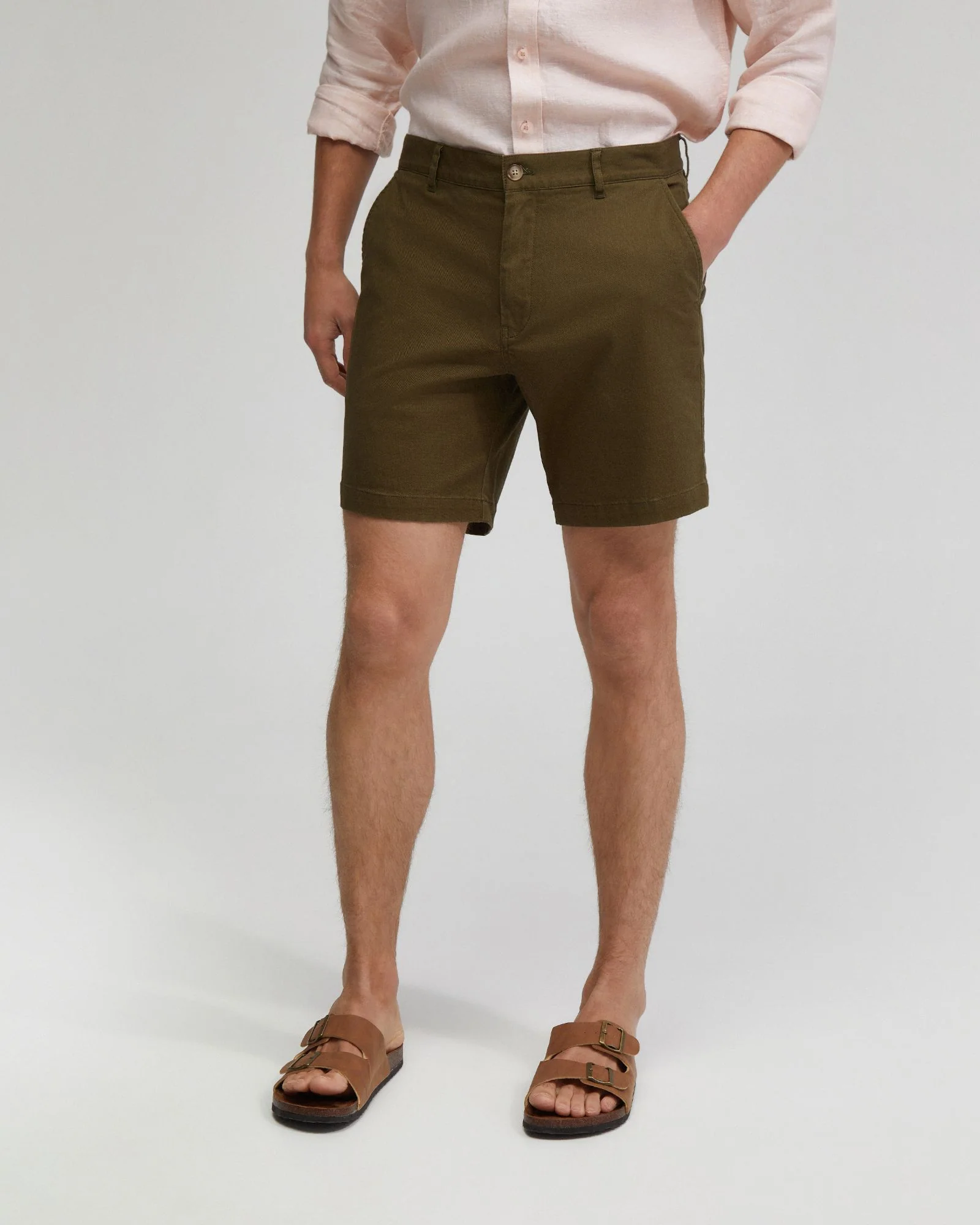 Zeke Cotton Stretch Shorts - Image 8